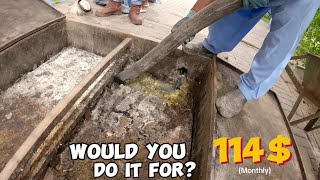 Septic Tank Cleaning Of Restaurants Kitchen 🤮 [upl. by Daney75]