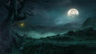 Halloween Ambience 🦇 1 hour of Relaxing Piano Music Spooky Haunted Realms [upl. by Hgalehs]