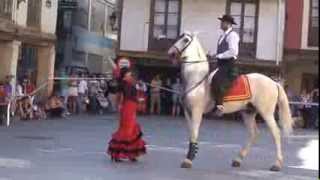 BAILE DEL CABALLO Y LA SEVILLANA EN CERVERA DE PISUERGA Palencia [upl. by Orv]