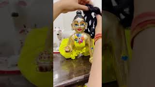 Laddu gopal Shringar Video  Laddu Gopal Viral Video [upl. by Kcirdnekal]