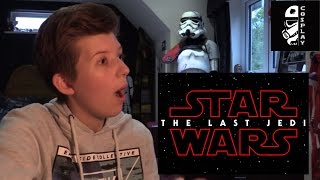 Star Wars The Last Jedi Teaser Trailer Reaction  Discussion [upl. by Yetac]