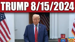 LIVE Trump Press Conference 8152024 Bedminster NJ [upl. by Hedy]