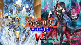 Mermail Atlantean VS Fire King Azamina Yugioh Feature Match VOD [upl. by Ahsienet]