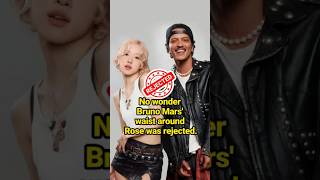 No wonder Bruno Mars waist around Rose was rejected celebrity BrunoMars Rosé [upl. by Sivra]