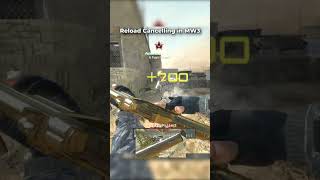 Reload Cancelling in MW3 😂 callofduty nostalgia [upl. by Aisel]