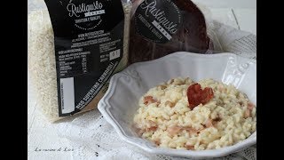 Risotto con culatello e burrata [upl. by Gilleod]