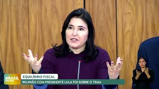 Ministros fazem balanço das áreas fiscal monetária e do Orçamento [upl. by Terrej]