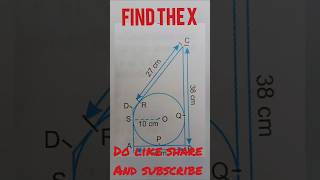 Find the value of X in the given figure circumscribed circle class 10 angle A90° [upl. by Elamor]