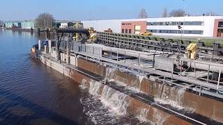 MUST SEE🎟 ADELAAR ✅ 680HP Overflows Heavily While Leaving a Lock in Groningen  998NL [upl. by Barbette]