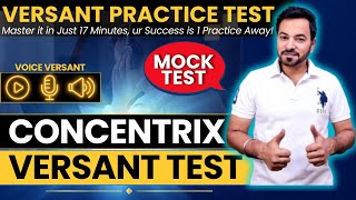 Versant Test Concentrix  Concentrix Versant Practice Test  Concentrix Versant Test Live [upl. by Elvis]