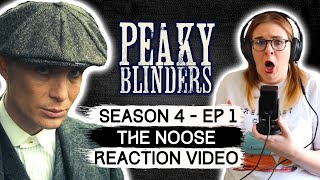 PEAKY BLINDERS  SEASON 4 EPISODE 1 THE NOOSE 2017 TV SHOW REACTION VIDEO FIRST TIME WATCHING [upl. by Hirschfeld667]