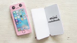 DIY Mini Notebook  Paper Crafts  DIY Notebooks [upl. by Orecic]