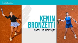 Sofia Kenin  Lucia Bronzetti  ROME R128  Match Highlights IBI24 [upl. by Ennaul]