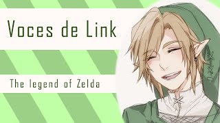 Voces de Link The legend of Zelda [upl. by Anilorac]