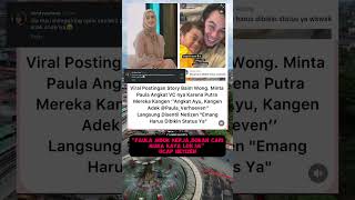 Viral postingan baim wong minta paula angkat vc karena putra mereka kangen baimwong paula [upl. by Bohrer773]