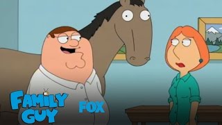 The Brain Damaged Horse  Season 7  FAMILY GUY [upl. by Luzader]