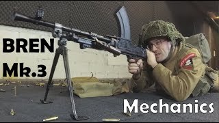 Lightweight 303 British BREN Mk3 LMG Mechanics [upl. by Aisats]