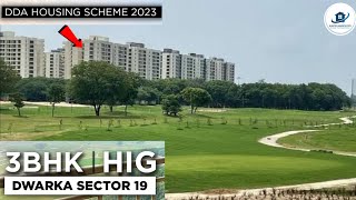 Dwarka Golf Course FACING DDA HIGFlat in Dwarka Sector 19 DDA HousingScheme 2023 Khatri Associate [upl. by Ada]