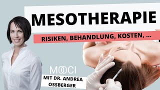 Jünger aussehen mit der Mesotherapie [upl. by Yrrek255]