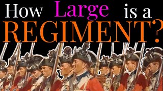 What is a Regiment  British Infantry Organisation in the Revolutionary War [upl. by Messing860]