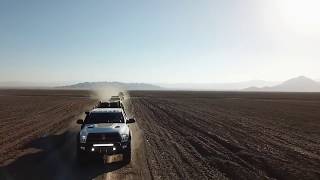 Overland Explorer TDK trailer in the Mojave Desert [upl. by Adnarram614]