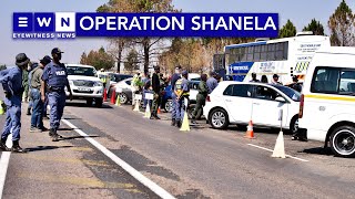 SAPS leads Operation Shanela in Tshwane [upl. by Nesahc728]