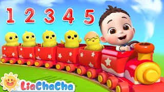 Five Little Chicks Song🐣  Little Chick Search Song  LiaChaCha Nursery Rhymes amp Baby Songs [upl. by Auhesoj]