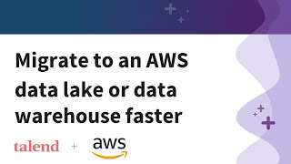 DEMO AWS  Talend  Moving data to the cloud faster [upl. by Imailiv]