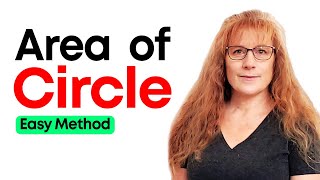 How to Find the Area of a Circle StepByStep  Finding Area of a Circle [upl. by Anelad]