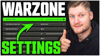 Die NEUEN  BESTEN EINSTELLUNGEN für WARZONE PC  KONSOLEN Settings [upl. by Teilo]