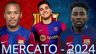 Officiel ✅ Mercato News Barça 2024 [upl. by Herzen]