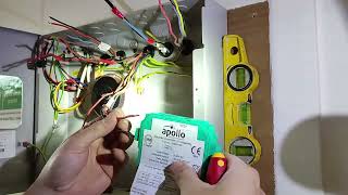 Replacing a Kentec fire alarm panel [upl. by Ariaet847]