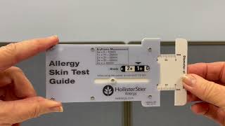 HollisterStier Allergy Skin Test Guide by American Slide Chart  Perrygraf [upl. by Knoll]