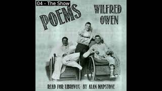 Poems Version 2 by Wilfred Owen read by Alan Mapstone  Full Audio Book [upl. by Htur]