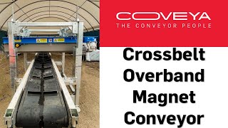 Crossbelt Overband Magnet Conveyor [upl. by Anjela]