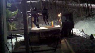 Person Falling Off Ski Lift [upl. by Allare]