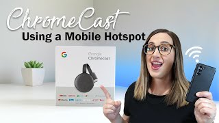 Chromecast using Hotspot No WiFi Router  One Phone  Updated Method [upl. by Myrah961]