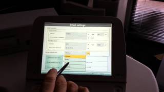 Topcon CV5000s KB50 Setup screens [upl. by Eenej]