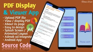 How to display PDF in android studio  PDF Viewer in android app [upl. by Liw421]