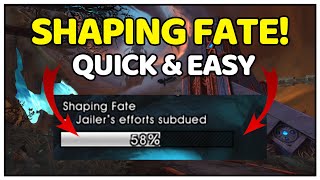 Fastest Way To Complete Shaping Fate 915  Shadowlands [upl. by Kirschner]