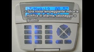 Rimuovere rapidamente le notifiche di allarme sabotaggio e guasto da tastiera Lcd Bentel Absoluta [upl. by Roban70]