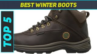 Top 5 Best Winter Boots 2023 [upl. by Eecyak]