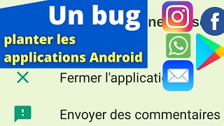 bug instagram sarrête systématiquement  gmail ne cesse de sarrêter google ne cesse de sarrêter [upl. by Yelnek733]