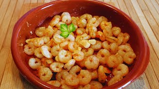 GAMBAS al AJILLO en Freidora de Aire [upl. by Aicilyt]