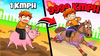 🤑 Spending 100000 For FASTEST HORSE IN ROBLOX [upl. by Blim497]