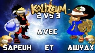 2 VS 3 en Kolizeum 11 avec Sapeuh et Awyax [upl. by Ettesus]