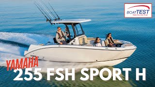 Yamaha 255 FSH Sport H 2024 Test amp Features Review  BoatTEST [upl. by Halford439]