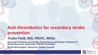 Antithrombotics and Stroke [upl. by Anicart]