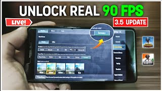 Unlock 90 FPS in BGMI  PUBG MOBILE [upl. by Nallaf]