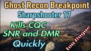 Ghost Recon Breakpoint Sharpshooter rank 17 challenge 3 [upl. by Kipton]